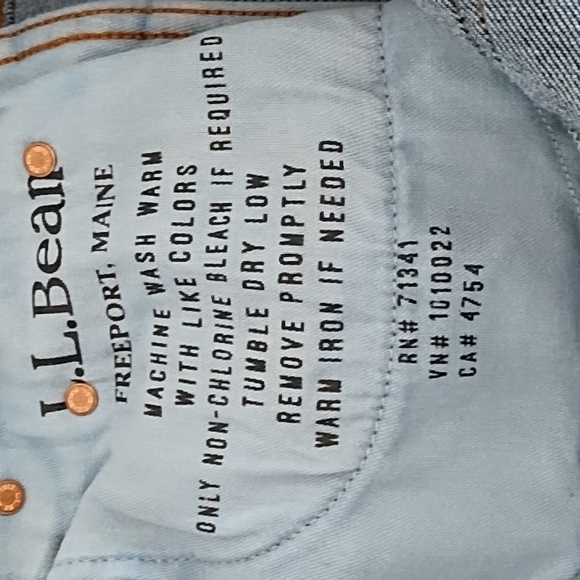L.L. Bean High Rise Mini Boot Jean - Picture 7 of 8